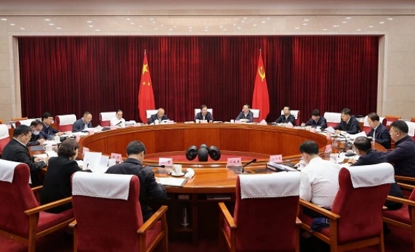 省委常委會召開擴大會議認真傳達學習習近平總書記重要講話重要指示精神王寧主持